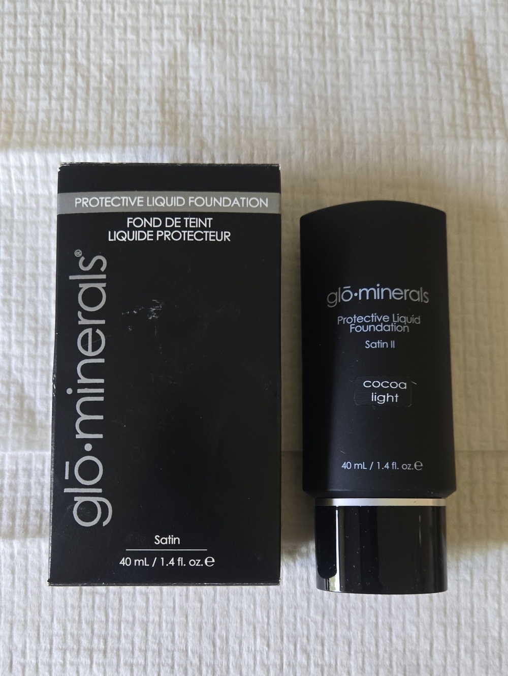 Glo Skin Beauty (Glo Minerals) Protective Liquid Foundation - Cocoa Light Satin
